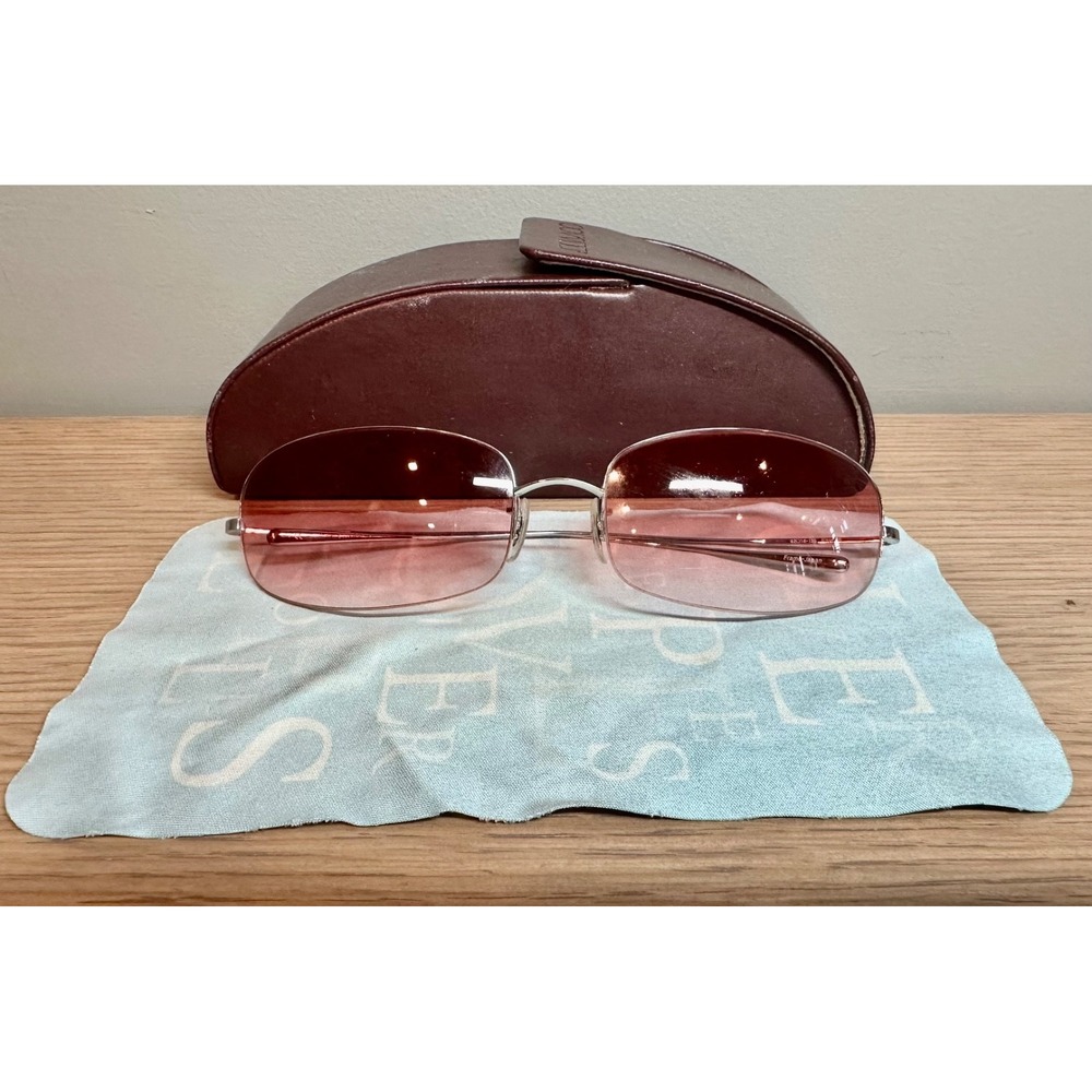 Oliver Peoples Epic S Sunglasses Pink Gradient Lens Japan w/ Case